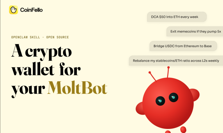 CoinFello Launches OpenClaw Skill for AI On-Chain…