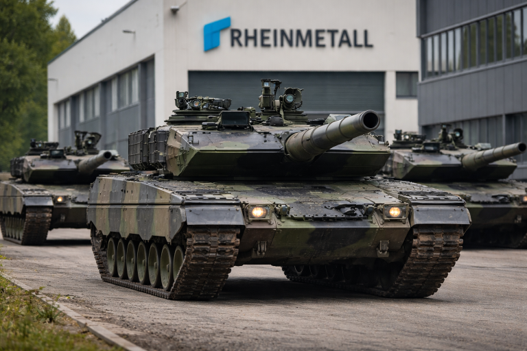 Rheinmetall falls on earnings miss but Ukraine, Iran wars boost sales outlook